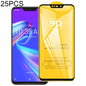 25 PCS 9D Full Glue Full Screen Tempered Glass Film, For Asus Zenfone Max Pro (M1) ZB601KL, For Asus Zenfone Max (M2) ZB633KL