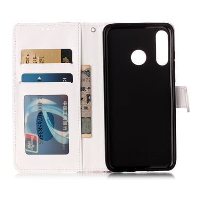 Oil Embossed Coloured Drawing Pattern Horizontal Flip PU Leather Case with Holder & Card Slots & Wallet & Photo Frame