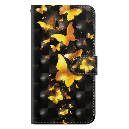 3D Painting Pattern Coloured Drawing Horizontal Flip TPU + PU Leather Case with Holder & Card Slots & Wallet