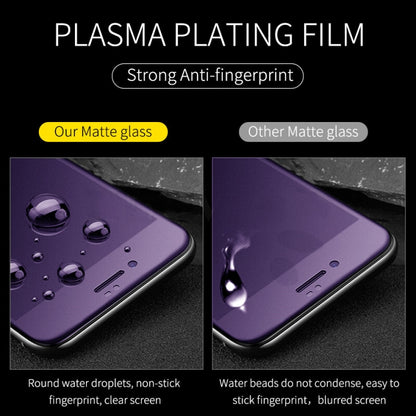 AG Matte Anti Blue Light Full Cover Tempered Glass, For iPhone 8 & 7, For iPhone 8 Plus & 7 Plus, For iPhone XS/ X / 11 Pro, For iPhone iPhone XR / 11, For iPhone XS Max / 11 Pro Max, For iPhone 6 & 6s, For iPhone 6 Plus & 6s Plus