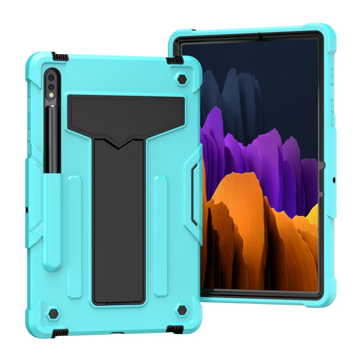 T-shaped Bracket Contrast Color Shockproof PC + Silicone Protective Case, Series 1