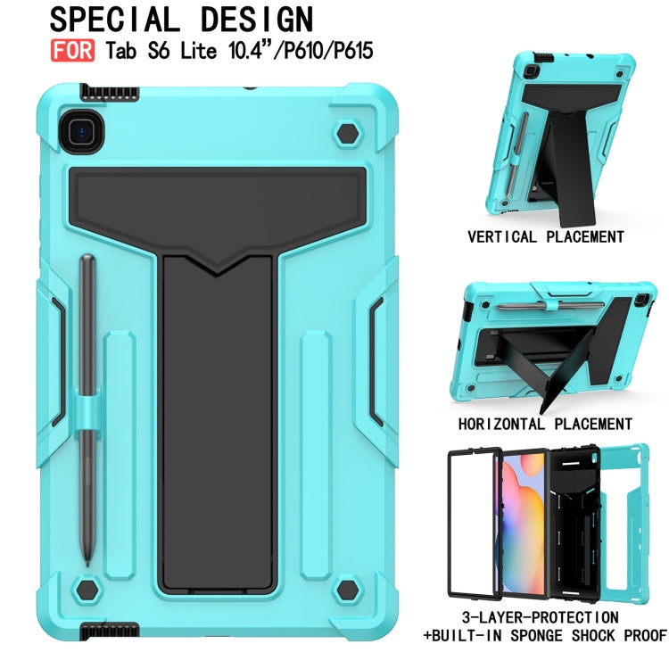 T-shaped Bracket Contrast Color Shockproof PC + Silicone Protective Case, Series 1