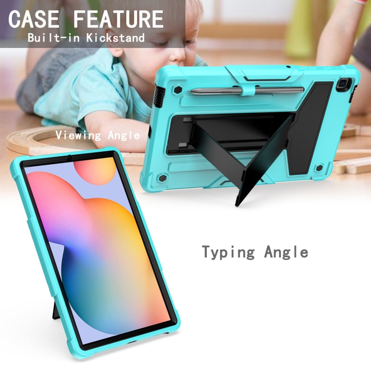 T-shaped Bracket Contrast Color Shockproof PC + Silicone Protective Case, Series 1