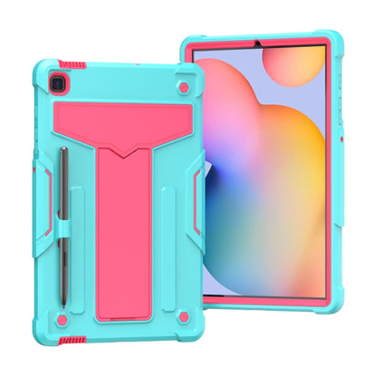 T-shaped Bracket Contrast Color Shockproof PC + Silicone Protective Case, Series 1