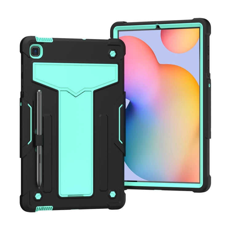 T-shaped Bracket Contrast Color Shockproof PC + Silicone Protective Case, Series 1