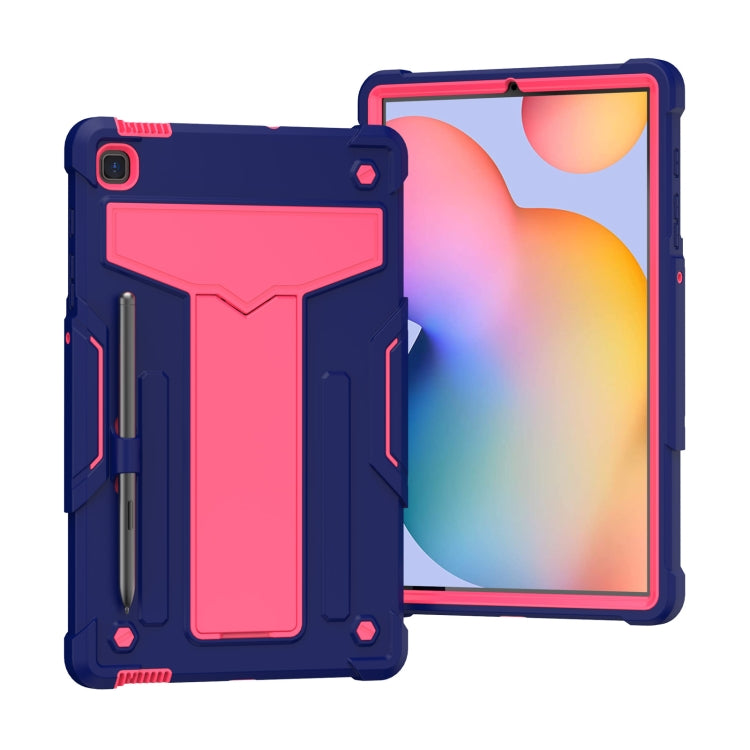 T-shaped Bracket Contrast Color Shockproof PC + Silicone Protective Case, Series 1