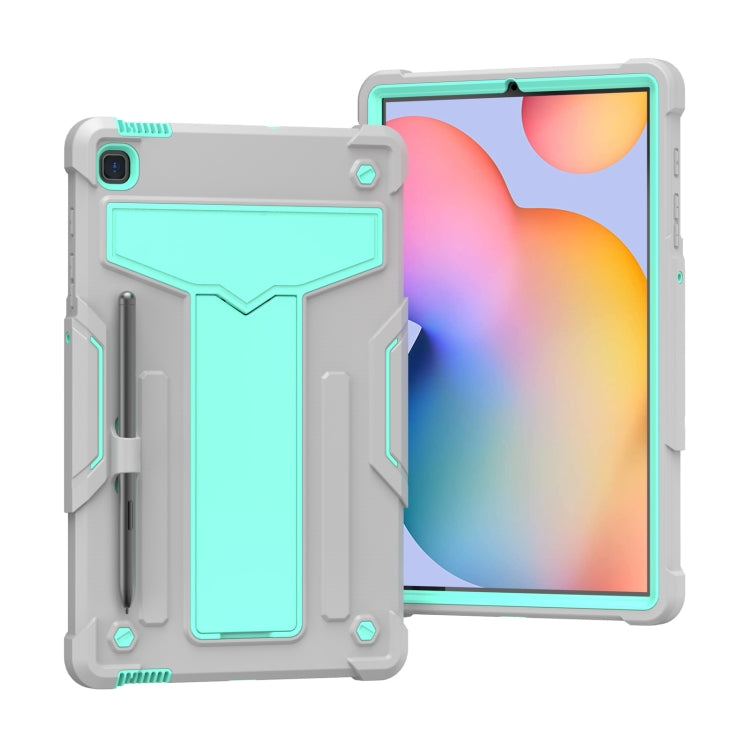 T-shaped Bracket Contrast Color Shockproof PC + Silicone Protective Case, Series 1