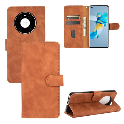 Solid Color Skin Feel Magnetic Buckle Horizontal Flip Calf Texture PU Leather Case with Holder & Card Slots & Wallet, For Huawei Mate 40, For Huawei Mate 40 Pro, For OnePlus Nord N10 5G, For OnePlus Nord N100