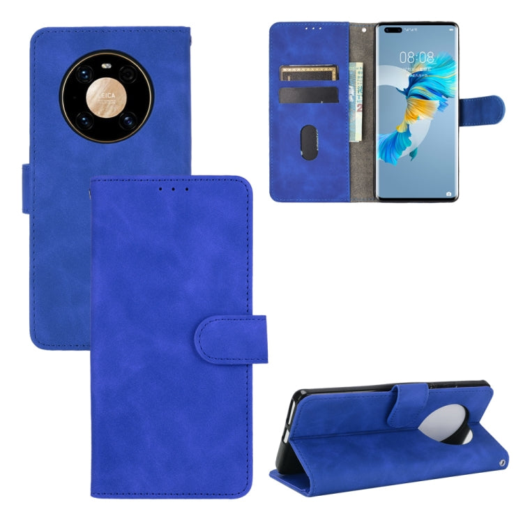 Solid Color Skin Feel Magnetic Buckle Horizontal Flip Calf Texture PU Leather Case with Holder & Card Slots & Wallet, For Huawei Mate 40, For Huawei Mate 40 Pro, For OnePlus Nord N10 5G, For OnePlus Nord N100