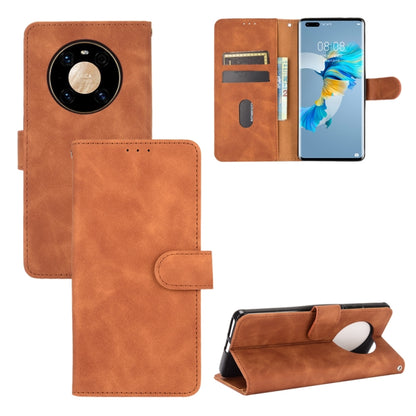 Solid Color Skin Feel Magnetic Buckle Horizontal Flip Calf Texture PU Leather Case with Holder & Card Slots & Wallet, For Huawei Mate 40, For Huawei Mate 40 Pro, For OnePlus Nord N10 5G, For OnePlus Nord N100