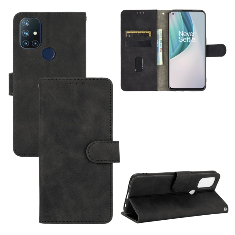 Solid Color Skin Feel Magnetic Buckle Horizontal Flip Calf Texture PU Leather Case with Holder & Card Slots & Wallet, For Huawei Mate 40, For Huawei Mate 40 Pro, For OnePlus Nord N10 5G, For OnePlus Nord N100