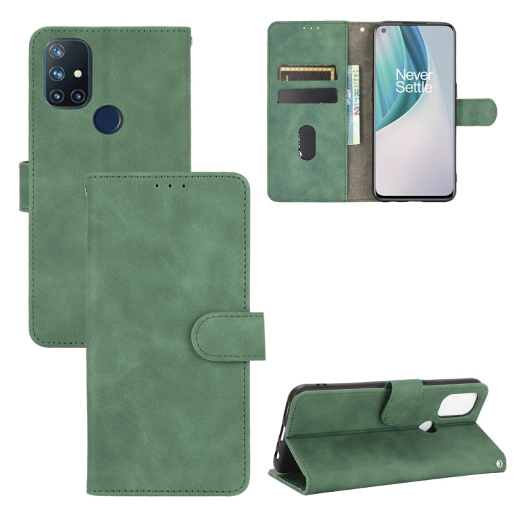 Solid Color Skin Feel Magnetic Buckle Horizontal Flip Calf Texture PU Leather Case with Holder & Card Slots & Wallet, For Huawei Mate 40, For Huawei Mate 40 Pro, For OnePlus Nord N10 5G, For OnePlus Nord N100