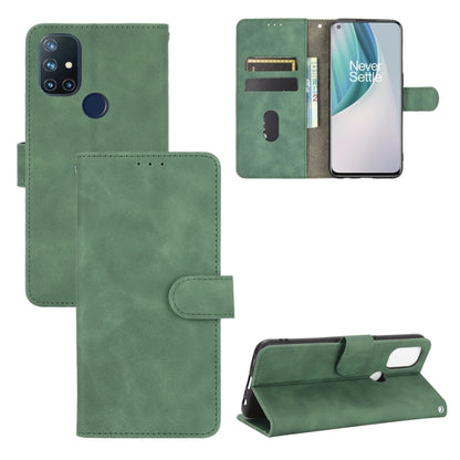 Solid Color Skin Feel Magnetic Buckle Horizontal Flip Calf Texture PU Leather Case with Holder & Card Slots & Wallet, For Huawei Mate 40, For Huawei Mate 40 Pro, For OnePlus Nord N10 5G, For OnePlus Nord N100