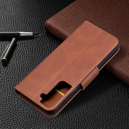 Lambskin Texture Pure Color Horizontal Flip PU Leather Case with Holder & Card Slots & Wallet & Lanyard, For Samsung Galaxy S21 5G, For Samsung Galaxy S21+ 5G, For Samsung Galaxy S21 Ultra 5G