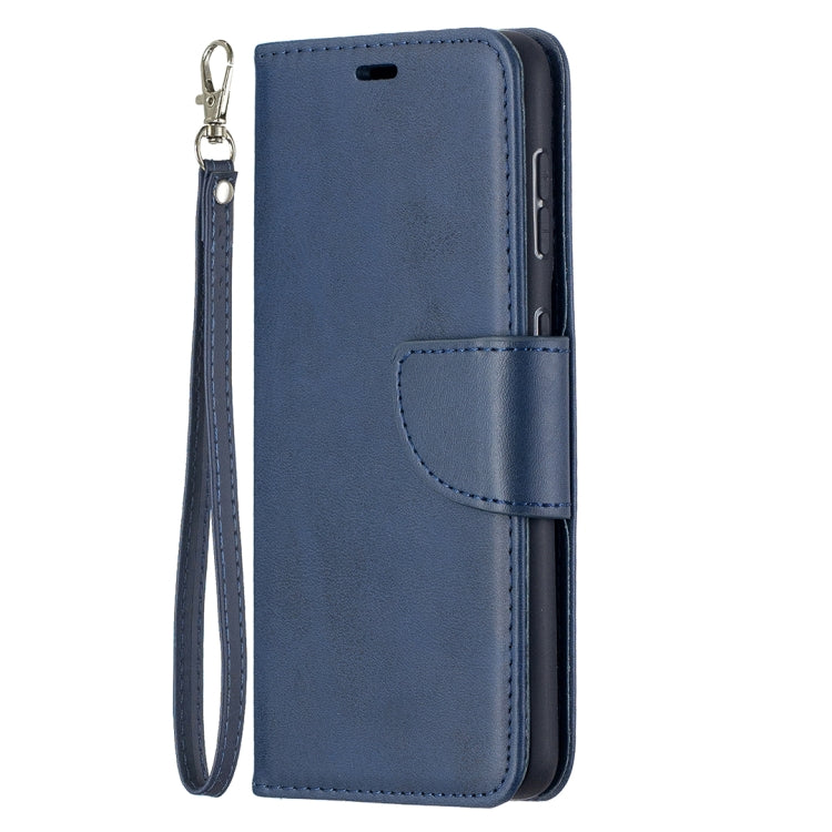 Lambskin Texture Pure Color Horizontal Flip PU Leather Case with Holder & Card Slots & Wallet & Lanyard, For Samsung Galaxy S21 5G, For Samsung Galaxy S21+ 5G, For Samsung Galaxy S21 Ultra 5G
