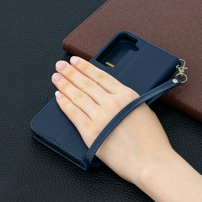 Lambskin Texture Pure Color Horizontal Flip PU Leather Case with Holder & Card Slots & Wallet & Lanyard, For Samsung Galaxy S21 5G, For Samsung Galaxy S21+ 5G, For Samsung Galaxy S21 Ultra 5G