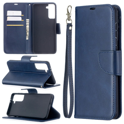 Lambskin Texture Pure Color Horizontal Flip PU Leather Case with Holder & Card Slots & Wallet & Lanyard, For Samsung Galaxy S21 5G, For Samsung Galaxy S21+ 5G, For Samsung Galaxy S21 Ultra 5G