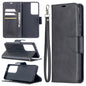 Lambskin Texture Pure Color Horizontal Flip PU Leather Case with Holder & Card Slots & Wallet & Lanyard, For Samsung Galaxy S21 5G, For Samsung Galaxy S21+ 5G, For Samsung Galaxy S21 Ultra 5G