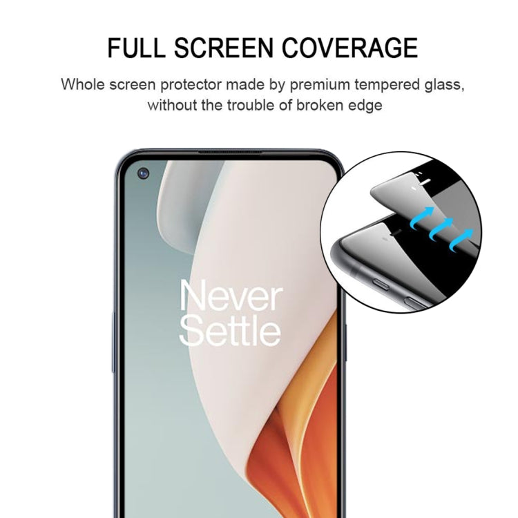 Full Glue Full Screen Tempered Glass Film, For OnePlus Nord N100, For OnePlus Nord N10 5G, For Google Pixel 5