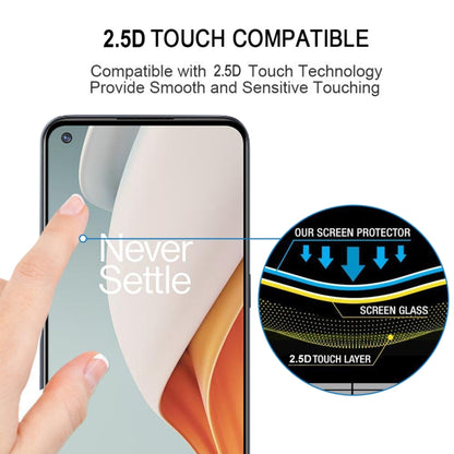 25 PCS Full Glue Full Screen Tempered Glass Film, For OnePlus Nord N100, For OnePlus Nord N10 5G, For Google Pixel 5