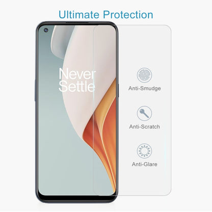 50 PCS 0.26mm 9H 2.5D Tempered Glass Film, For OnePlus Nord N100, For OnePlus Nord N10 5G, For Google Pixel 5