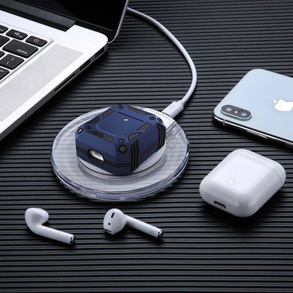 Iron Man Four-corner Shockproof Earphone Protective Cover For AirPods 1 / 2, For AirPods 1 / 2