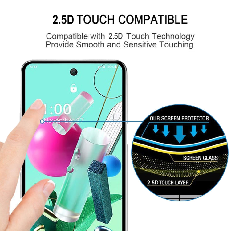 25 PCS Full Glue Full Screen Tempered Glass Film