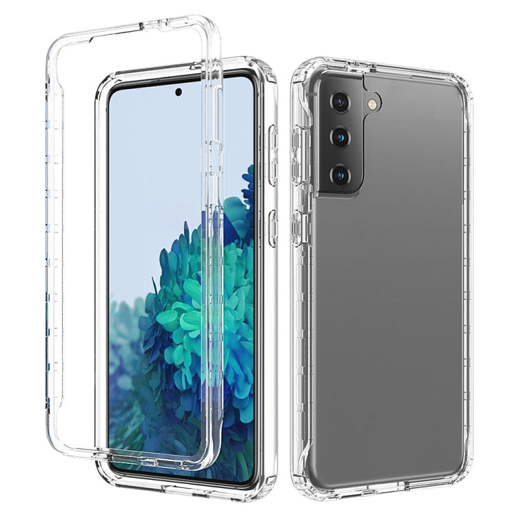 Shockproof  High Transparency Two-color Gradual Change PC+TPU Candy Colors Protective Case, For Samsung Galaxy S21+ 5G, For Samsung Galaxy S21 Ultra 5G
