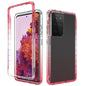 Shockproof  High Transparency Two-color Gradual Change PC+TPU Candy Colors Protective Case