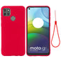 Pure Color Liquid Silicone Shockproof Full Coverage Case, For OnePlus 8T / 8T+ 5G, For Motorola Moto G9 Power