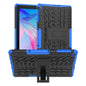 Tire Texture Shockproof TPU+PC Protective Case with Holder