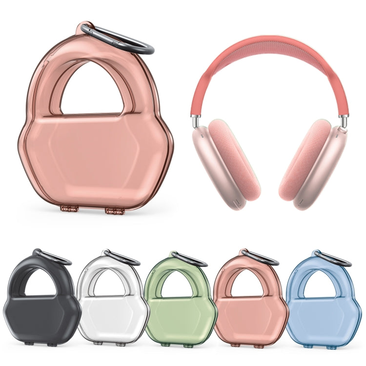 PP Jelly Color Headphone Protective Case for AirPods Max, with Hook, PP Red, PP Black, PP White, PP Blue, PP Green