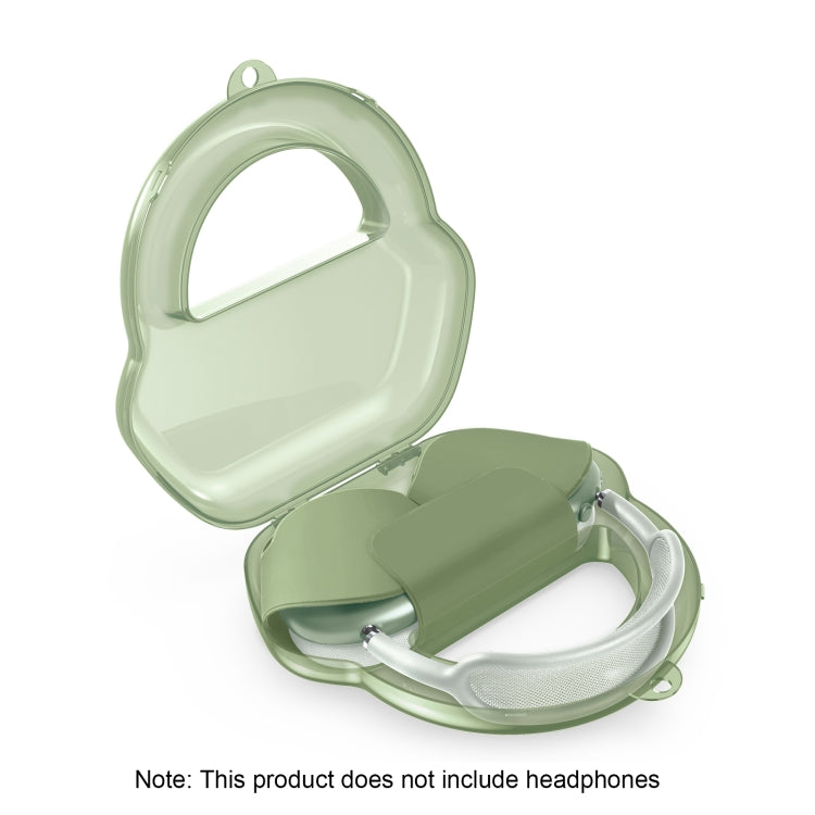 PP Jelly Color Headphone Protective Case for AirPods Max / Max 2, with Hook, PP Black, PP White, PP Green, PP Red