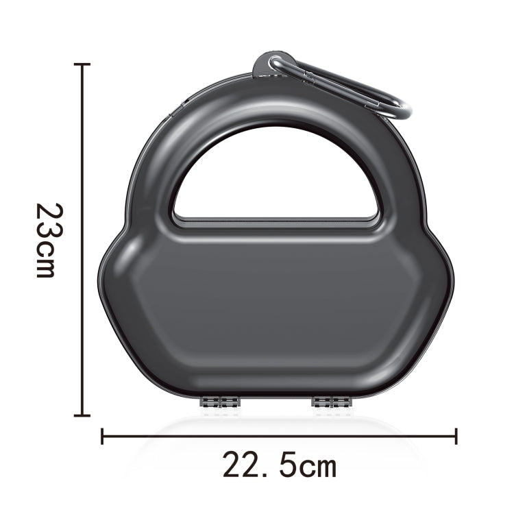 PP Jelly Color Headphone Protective Case for AirPods Max / Max 2, with Hook, PP Black, PP White, PP Green, PP Red