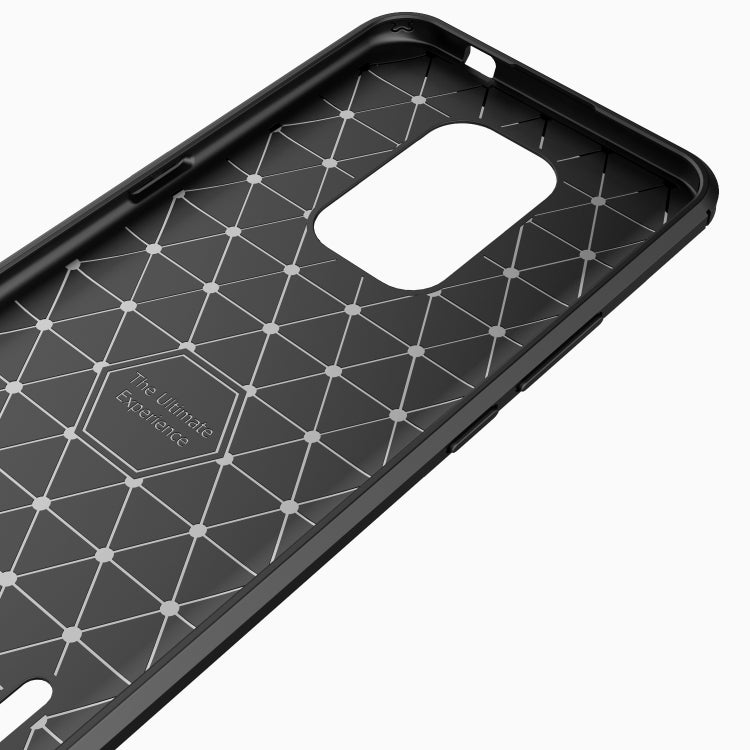 Brushed Texture Carbon Fiber TPU Case, For Motorola Moto E7 (2020), For OnePlus 9 Pro