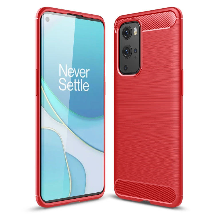 Brushed Texture Carbon Fiber TPU Case, For Motorola Moto E7 (2020), For OnePlus 9 Pro