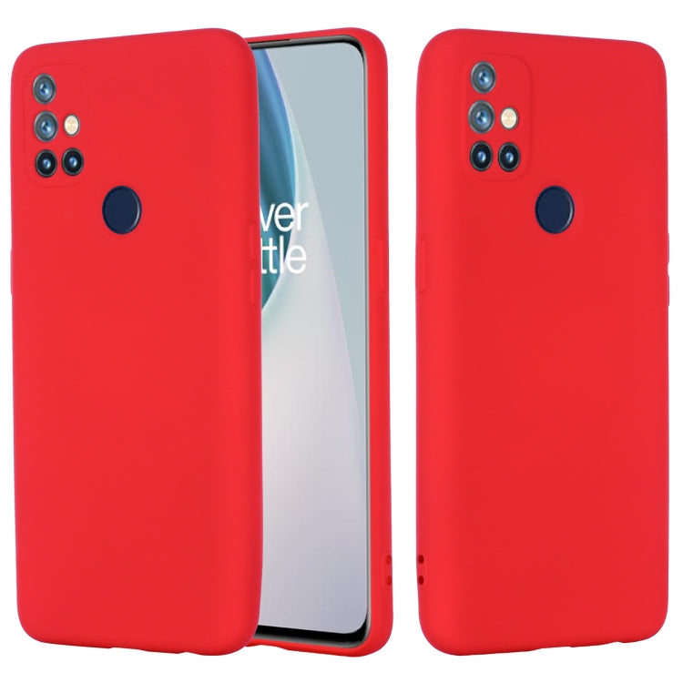 Pure Color Liquid Silicone Shockproof Full Coverage Case, For OnePlus Nord N10 5G, For Samsung Galaxy A12, For Samsung Galaxy S21 Ultra 5G, For Samsung Galaxy S21 5G