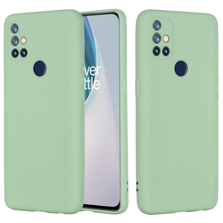 Pure Color Liquid Silicone Shockproof Full Coverage Case, For OnePlus Nord N10 5G, For Samsung Galaxy A12, For Samsung Galaxy S21 Ultra 5G, For Samsung Galaxy S21 5G