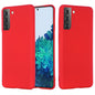 Pure Color Liquid Silicone Shockproof Full Coverage Case, For OnePlus Nord N10 5G, For Samsung Galaxy A12, For Samsung Galaxy S21 Ultra 5G, For Samsung Galaxy S21 5G