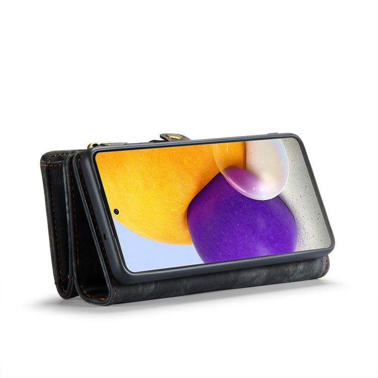 CaseMe Detachable Multifunctional Horizontal Flip Leather Case, with Card Slot & Holder & Zipper Wallet & Photo Frame