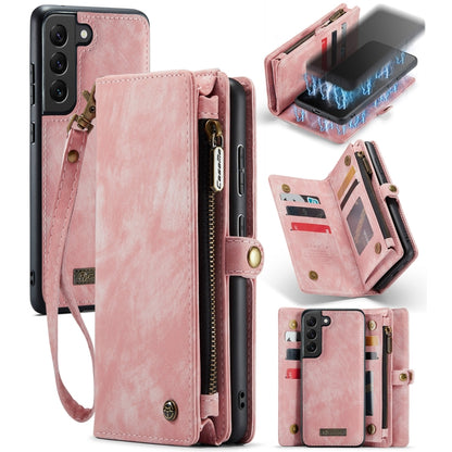 CaseMe Detachable Multifunctional Horizontal Flip Leather Case, with Card Slot & Holder & Zipper Wallet & Photo Frame