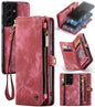 CaseMe Detachable Multifunctional Horizontal Flip Leather Case, with Card Slot & Holder & Zipper Wallet & Photo Frame