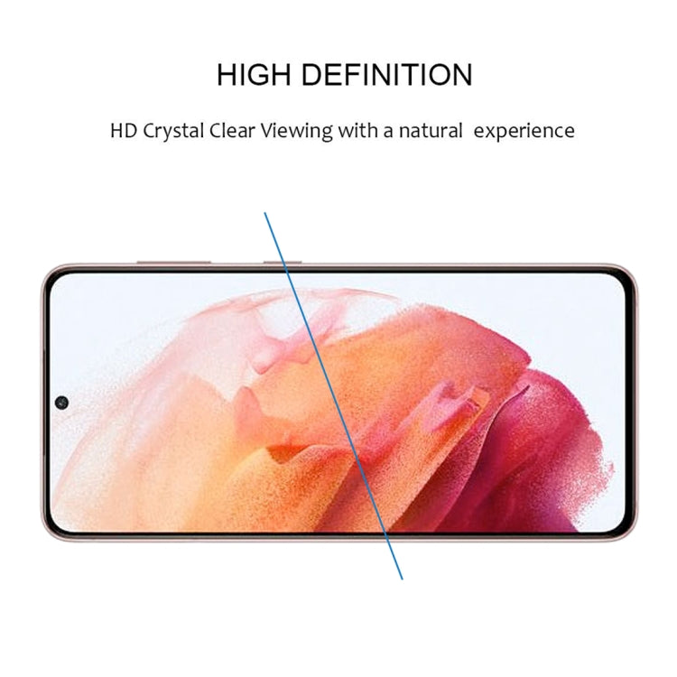 3D Curved Edge Full Screen Tempered Glass Film, For Samsung Galaxy S21 5G, For Samsung Galaxy S21+ 5G, For Samsung Galaxy S21 Ultra 5G