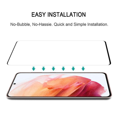 3D Curved Edge Full Screen Tempered Glass Film, For Samsung Galaxy S21 5G, For Samsung Galaxy S21+ 5G, For Samsung Galaxy S21 Ultra 5G