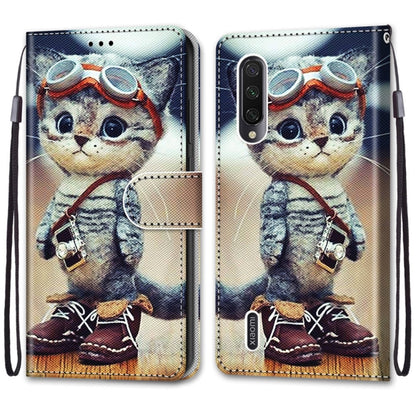 Coloured Drawing Cross Texture Horizontal Flip PU Leather Case with Holder & Card Slots & Wallet & Lanyard, Series 1