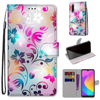 Coloured Drawing Cross Texture Horizontal Flip PU Leather Case with Holder & Card Slots & Wallet & Lanyard, Series 1