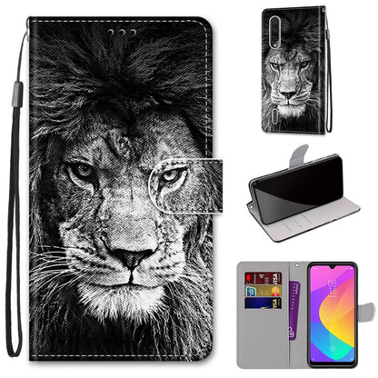 Coloured Drawing Cross Texture Horizontal Flip PU Leather Case with Holder & Card Slots & Wallet & Lanyard, Series 1