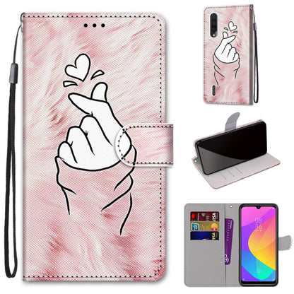 Coloured Drawing Cross Texture Horizontal Flip PU Leather Case with Holder & Card Slots & Wallet & Lanyard, Series 1