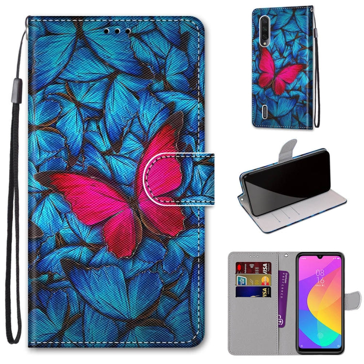 Coloured Drawing Cross Texture Horizontal Flip PU Leather Case with Holder & Card Slots & Wallet & Lanyard, Series 1