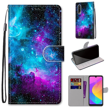 Coloured Drawing Cross Texture Horizontal Flip PU Leather Case with Holder & Card Slots & Wallet & Lanyard, Series 1